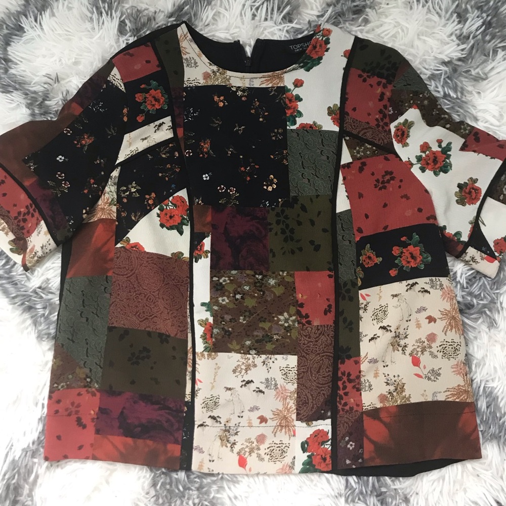 Crop top blouse
